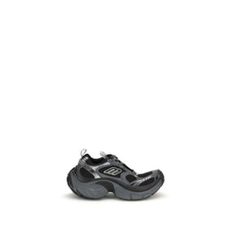 Balenciaga Black Polyethylene Athletic Sneakers