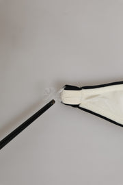 Dolce & Gabbana Beige Logo Swimsuit 2 Piece Top Bottom Swimwear