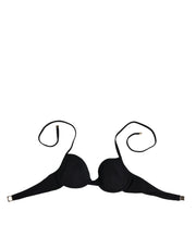 Dolce & Gabbana Black Underwire Push Up Balconette Bra Underwear