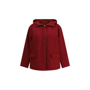 Gucci Bordeaux Polyester Shell Jacket