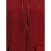 Gucci Bordeaux Polyester Shell Jacket