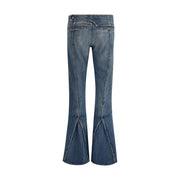 Coperni Blue Polyester Flared Jeans