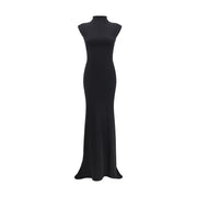 Jacquemus Black Viscose Cocktail Dress