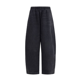 Alexander Wang Black Cotton Joggers (Workout Pants)