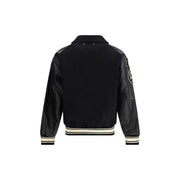 Golden Goose Black Fleece Wool Bomber