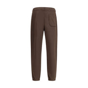 New Balance Brown Cotton Joggers (Workout Pants)