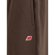 New Balance Brown Cotton Joggers (Workout Pants)