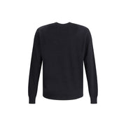 Fendi Black Fleece Wool Sweatshirt