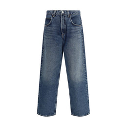 Agolde Blue Cotton Jeans Denim