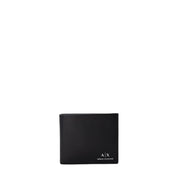 Armani Exchange Black Leather Wallet