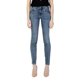 Guess Blue Cotton Skinny Jeans