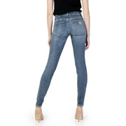Guess Blue Cotton Skinny Jeans