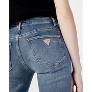 Guess Blue Cotton Skinny Jeans