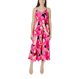 Only Multicolor Viscose Long Dress