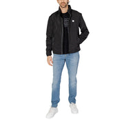 Armani Exchange Black Polyester Shell Jacket