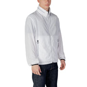 Armani Exchange White Polyester Shell Jacket