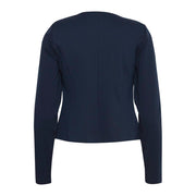 ICHI Blue Polyester Blazer