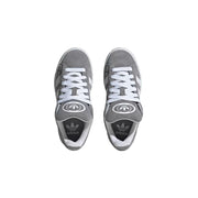 Adidas Originals Gray Leather Low Top Sneakers