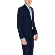 Antony Morato Blue Polyester Blazer