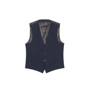 Antony Morato Blue Polyester Waistcoat