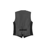 Antony Morato Black Polyester Waistcoat