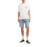 Jack Jones Light Blue Cotton Bermuda Shorts