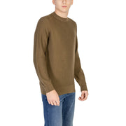 Hugo Boss Green Cotton Sweatshirt