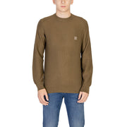 Hugo Boss Green Cotton Sweatshirt