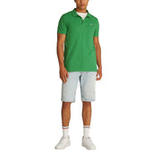 Tommy Hilfiger Jeans Green Cotton Polo Shirt