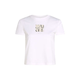 Calvin Klein Jeans White Recycled Cotton T-Shirt