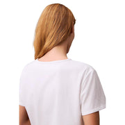 Calvin Klein Jeans White Recycled Cotton T-Shirt