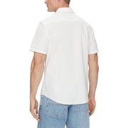 Calvin Klein White Organic Cotton Shortsleeve Shirt