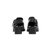 Calvin Klein Jeans Black Polyester Flat Sandals