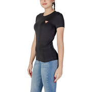 Guess Black Cotton T-Shirt
