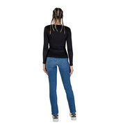 Guess Black Cotton Long Sleeve T-Shirt