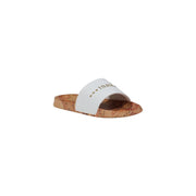 Alviero Martini Prima Classe White Polyethylene Slippers