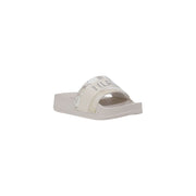 Alviero Martini Prima Classe White Polyethylene Slippers