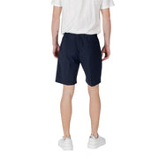 Antony Morato Blue Polyester Bermuda Shorts
