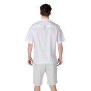 Antony Morato White Lyocell Shortsleeve Shirt