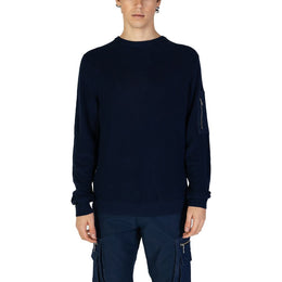 Antony Morato Blue Cotton Sweatshirt