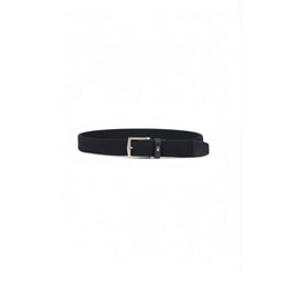 Tommy Hilfiger Black Recycled Polyester Belt