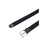 Tommy Hilfiger Black Recycled Polyester Belt