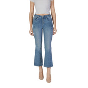 Liu Jo Blue Cotton Bootcut Jeans