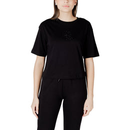 Armani Exchange Black Cotton Sportswear