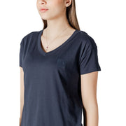 Armani Exchange Blue Cotton T-Shirt