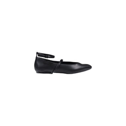 Armani Exchange Black Polyester Platform Pumps