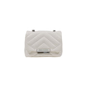 Armani Exchange White Polyester Handbag
