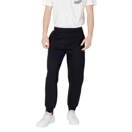 Armani Exchange Black Cotton Joggers (Workout Pants)