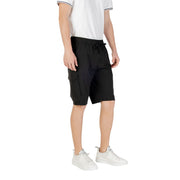 Hugo Boss Black Polyester Bermuda Shorts