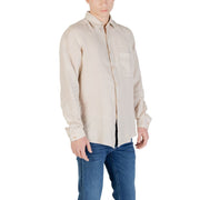 Hugo Boss Beige Linen Shirt